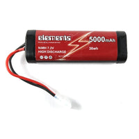 Elements 7.2V 5000mAh NiMH Rechargeable Battery Pack High Power