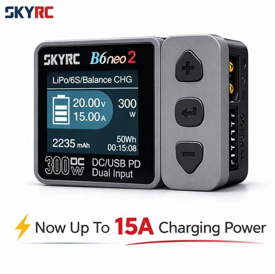 SKYRC B6 Neo2 300W DC Smart Charger With DC/PD Dual Input – Hobby