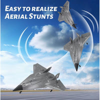 SR72 RC Plane 4 Channel Brushless RC Airplane Future Fighter RTF for Beginner