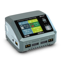 SkyRC D200NEO Smart Channel Lipo Charger 1-6S LiPo Battery AC200W DC800W UK Plug (2 ports)