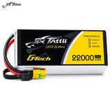 TATTU 22000MAH 22.2V 25C 6S1P LIPO BATTERY PACK
