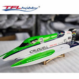 TFL 1238 Caudwell F1 RC Boat Green Color With ARTR Outboard Version