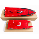 [PREORDER] TFL Fighter Catamaran RC Boat – 3674 2075KV Twin Motors & 120A ESC (Red or Green)