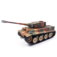 Henglong RC Tank 1/24 GERMAN TIGER RC Infra-red Battle Tank with 2.4G Transmitter, Ready-to-run (Camo)