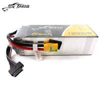TATTU 12000MAH 22.2V 25C 6S1P LIPO BATTERY PACK