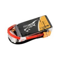 Tattu 1300mAh 75C 3S1P Lipo Battery Pack With XT60 Plug