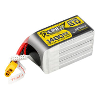 Tattu R-Line Version 5.0 1480mAh 22.2V 150C 6S1P Lipo Battery Pack With XT60 Plug