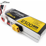 TATTU GTech 2300mAh 14.8V 75C 3S1P Lipo Battery with XT60