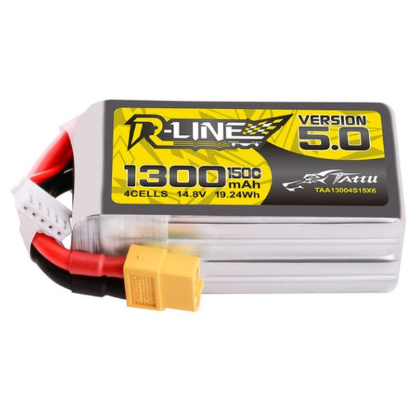 Tattu R-Line Version 5.0 1300mAh 14.8V 150C Lipo Battery