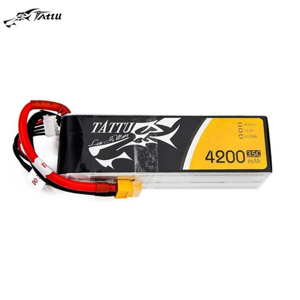 TATTU 4200mAh 4S 35C Lipo Battery