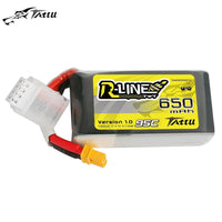 Tattu R-Line 650mAh 3S 11.1V 95C Lipo Battery with XT30