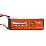 VAP 4000mAh 100C 6S Lipo Battery for UAV RC Helicopter Boat Car Drone