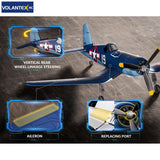 VolantexRC Corsair F4U 2.4G 4CH With 6-axis Gyro Brushless EPP RC Airplane Fixed Wing RTF *500mm* *4Channels*