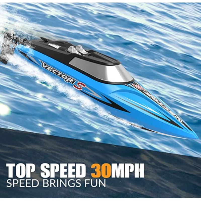 Vector S Brushless Speed Boat with Auto Roll Back Function and Reverse ...