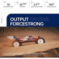 Wltoys XK 124008 RTR 1/10 2.4G 4WD 60km/h Brushless RC Car Buggy 3S 2000mAH Lipo