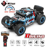 WLtoys 1/28 2.4G 4WD RC Car Off-road with LED lights Ready to Run