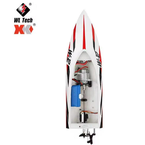 WLtoys WL912-A RC Boat, 35KM/H High Speed RC Racing Boats 2.4GHz Remot ...