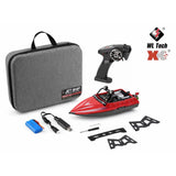 WLtoys WL917 RC Boat 2.4G Electric High Speed Jet Waterproof Model Electric Remote Control Speedboat (Red)