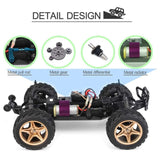 Wltoys 12402-A 45kmh RC Rock Crawler Car All-Terrain 2.4Ghz 4-Wheel Drive