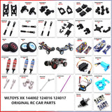 Original WLtoys 144002 124016 124017 RC Car Parts