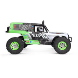 WLtoys 124006 1/12 2.4G 4WD RC Car Crawler RTR Vehicle Models w/ LED Lights - Green