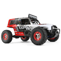 WLtoys 124006 1/12 2.4G 4WD RC Car Crawler RTR Vehicle Models w/ LED Lights - Red