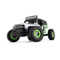 WLtoys 124006 1/12 2.4G 4WD RC Car Crawler RTR Vehicle Models w/ LED Lights - Green