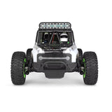 WLtoys 124006 1/12 2.4G 4WD RC Car Crawler RTR Vehicle Models w/ LED Lights - Green