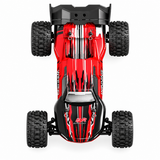 Wltoys 244018 RTR 1/24 2.4G 2WD RC Car Full Proportional Control High Speed Electric Racing Off-Road Truck with Gyro Cruise Control Three Speeds (Red)