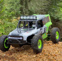 WLtoys 124006 1/12 2.4G 4WD RC Car Crawler RTR Vehicle Models w/ LED Lights - Green