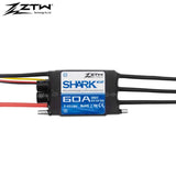 ZTW Shark G2 60A SBEC New 32-Bit Water Cooled Brushless RC Boat Marine ESC (2-6 LiPo)