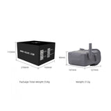HGLRC VR001 5.8G FPV goggles support card recording