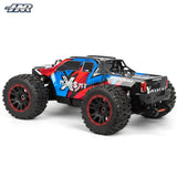 HNR H9902 X-MARS MT 1/8 2.4G 4WD 90km/h Brushless RC Car Monster Off-Road Truck Electric Remote Control Racing Vehicles Models Hobbywing Motor ESC Three Differentials Metal Gears Shocks Toys