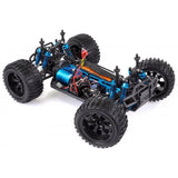 HSP 94111Pro 1:10 RC  Electric Brontosaurus Monster Truck (All Blue Car Cover with Chrome Wheels)