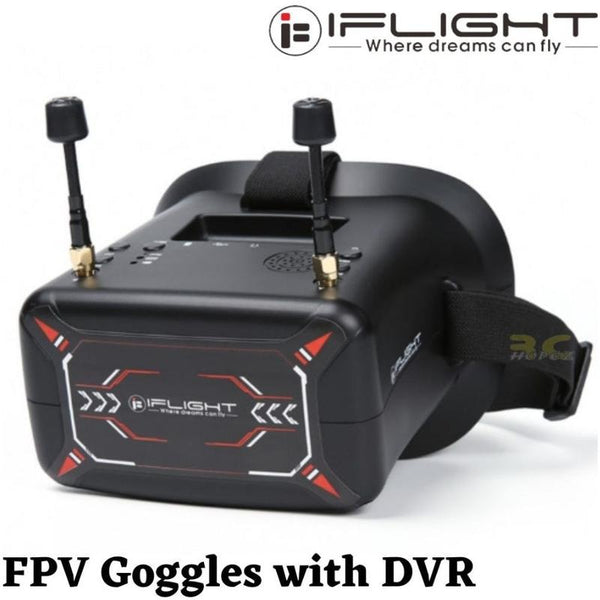 iFlight Analog FPV Goggles 40CH 5.8GHz with DVR Function and Built-in Battery