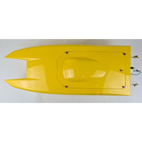 TFL Fighter Cat Catamaran Racing Boat 865mm with Upgraded V2 3682 1650KV Twin Motor and 180A ESC