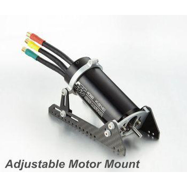 TFL 523B63-S Fully adjustable 40mm diameter motor mount with carbon stands