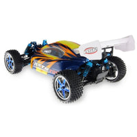 HSP 94107Pro 1:10 RC XSTR Off-Road Brushless Buggy (Blue Cover with Chrome Wheels)