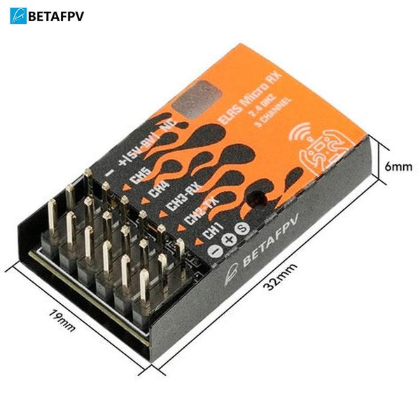 BetaFPV 2.4Ghz ELRS Micro Receiver â Hobby Square Singapore