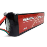 Elements 6200mAh 100C 5S 18.5V Lipo Battery for UAV RC Helicopter Boat Car Drone