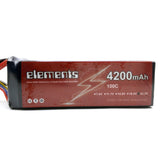 Elements 4200mAh 100C 6S Lipo Battery for UAV RC Helicopter Boat Car Drone