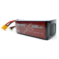 Elements 5200mAh 60C 6S Lipo Battery for UAV RC Helicopter Boat Car Drone