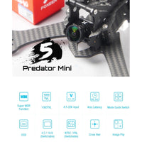 Foxeer Mini Predator 5 Racing FPV Camera 4ms Latency Super WDR