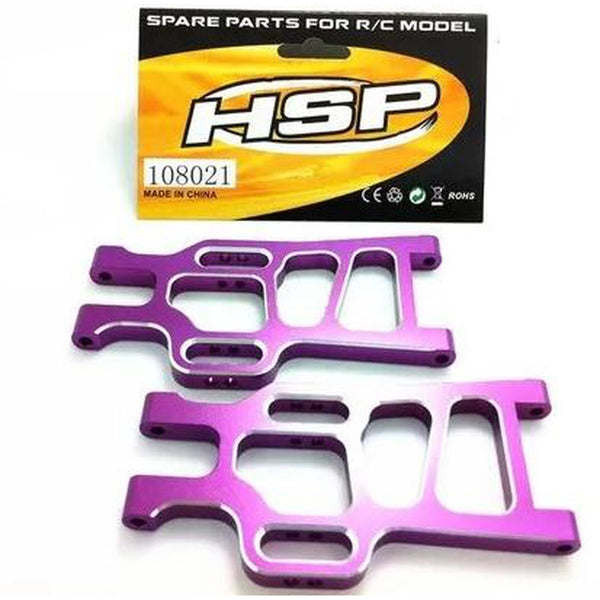 HSP 1/10 Aluminum Rear Lower Arm (2PCS) (HSP 108021 / 108821)