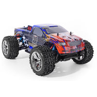 HSP 94111Pro 1:10 RC  Electric Brontosaurus Monster Truck (#88042 Car Cover with Chrome Wheels)