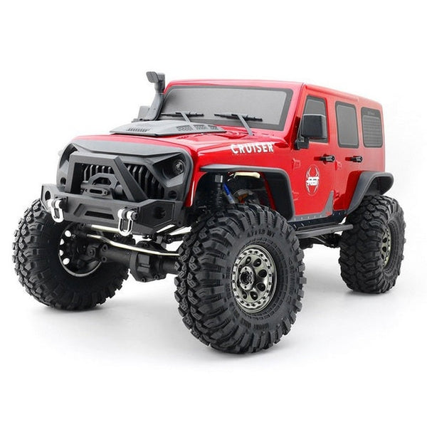 RGT 86100 V2 Pro 1/10 Rock Cruiser Crawler Truck (Red)