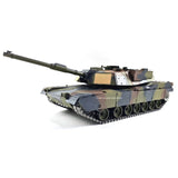 Henglong RC Tank 1:16 U.S.M1A2 Abrams Upgraded Ready to Run (7.0 Edition Camo)