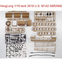 Henglong US Abrams RC Tank 1/16 Scale 3918 Plastic Decoration Parts Bag