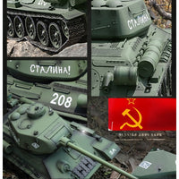 Henglong RC Tank 1:16 Russia T-34/85 Ready to Run (Professional Edition 7.0)