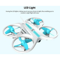 Micro RC Drone 2.4GHz with 720P HD Camera & LED Light